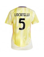 Ženske Nogometnih dresov Juventus Manuel Locatelli #5 Gostujoči 2024-25 Kratki rokavi